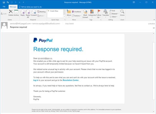 Phishing Phishing Examples